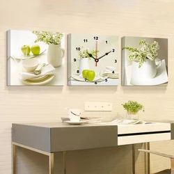 Картинки на стену в интерьере кухни
