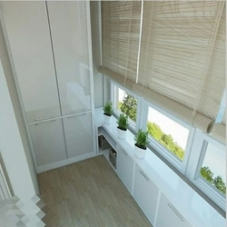 Loggia wardrobe 6 meters photo