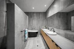 Concrete bathtub photo