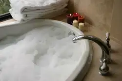 Foam bath photo