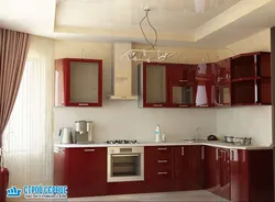 Suspended ceilings for the kitchen in your home photo