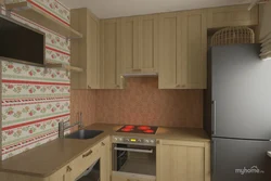 Интерьер кухни 6 в панельных домах