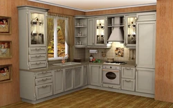 Шкафы для кухни классические фото