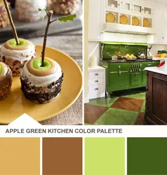 Color palette for kitchen interior