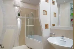 Photo of plasterboard walls in the bath