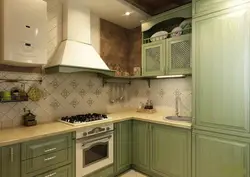 Kitchen design pistachio