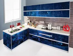Акриловая кухня фото