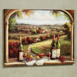 Картины на холсте на кухню фото
