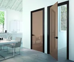 Стеклянные двери в квартире фото
