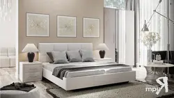 Bedroom set in a modern interior