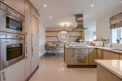 Photo of kitchen beige floor