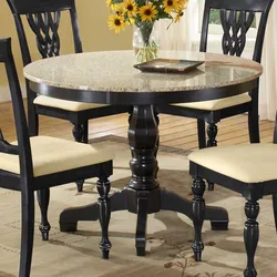 Photo of kitchen tables made of stone