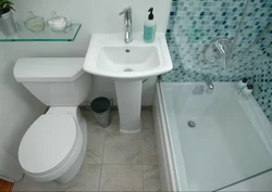 Bath With Toilet Design Without Sink
