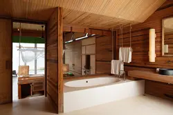 Рамалық үйдегі ванна бөлмесінің дизайны