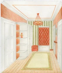 Drawings design hallway