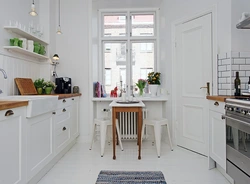 Скандинавские маленькие кухни фото
