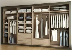 Photo of built-in wardrobes in the bedroom inside