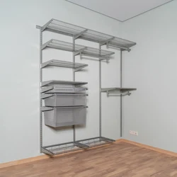 Storage system for dressing room designer photo