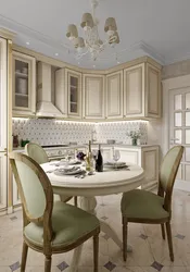 Classic Kitchen Design In Light Colors