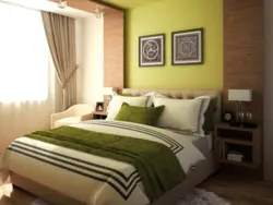 Bedroom Design In Olive Tones