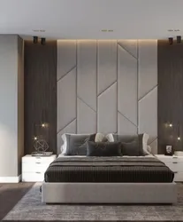 Стеновые панели в спальне фото