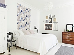Wallpaper In Scandinavian Style For The Bedroom Photo
