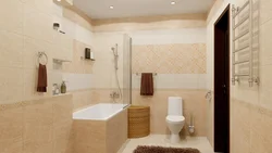 Beige Tile Bath Photo