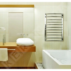 Дизайн ванной где полотенцесушитель