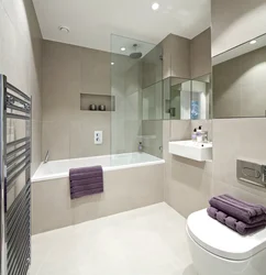 Ванна и туалет совмещенные в своем доме дизайн