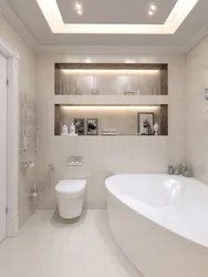 Bathroom In A Light Style Photo