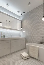 White bath interior