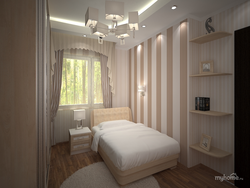Beautiful bedrooms in Khrushchev photo