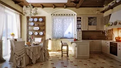 Rustic kitchen interior photo