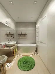 Bath interior 3 sq m with shower