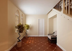 Tiles in the hallway design modern flooring photo