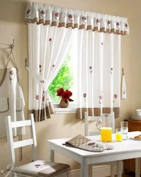 What Kind Of Curtains Can Be Used In The Kitchen Photo