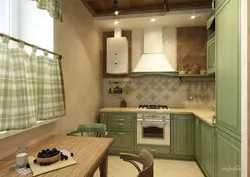 Kitchen design in a modern style inexpensive 6 sq m