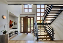 Photo of stairs in the house hallway