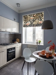 Kitchen interior design in apartment inexpensive photo
