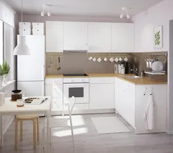 White kitchen design in your home