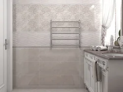 Tiles in the bathroom cerama marazzi in the interior photo
