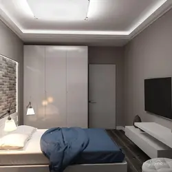 Интерьер спальни 12 м2 в современном стиле