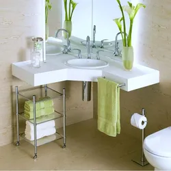 Small washbasins for bathroom photo