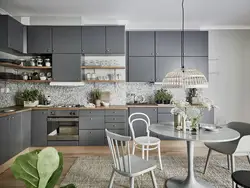 Kitchen Wall Color Gray Photo