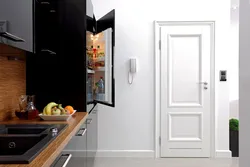 Межкомнатные Двери В Интерьере Кухни