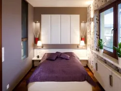 Маленькая спальня дизайн 6 кв