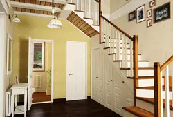 House design hallway with stairs