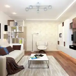 Living Room Bedroom Design 16 Sq.M.