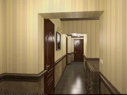 Hallway design from MDF panels