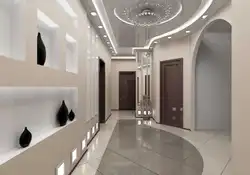Mətbəx və koridor fotoşəkili üçün tavan dizaynı